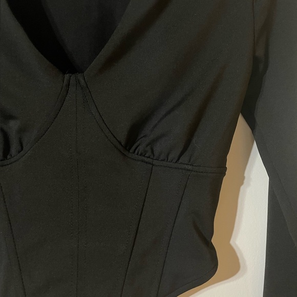 Long sleeve corset top - Picture 3 of 4